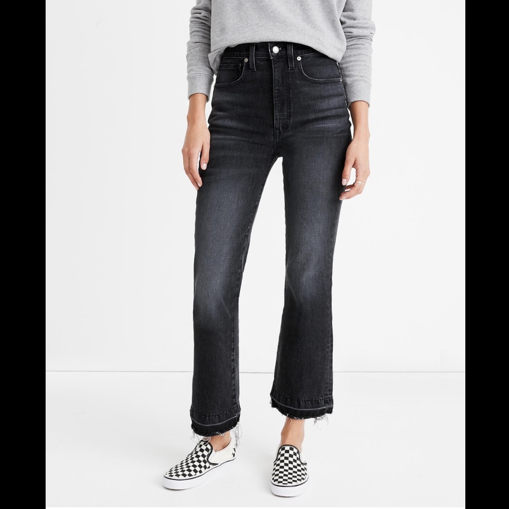 Madewell Rivet & Thread Cali Demi-Boot Jeans in Kagin Wash